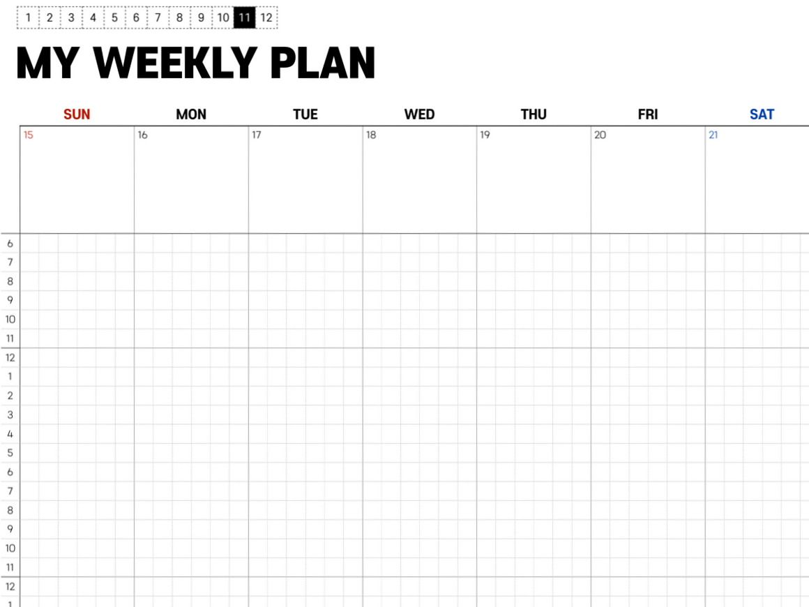 Simple November Diary + Weekly Study Planner with 4 Hyperlink Inserts (Paper/White/Starts on Monday/Sunday) — Dream Life Manifestation — 📝 📝 secret to staying productive