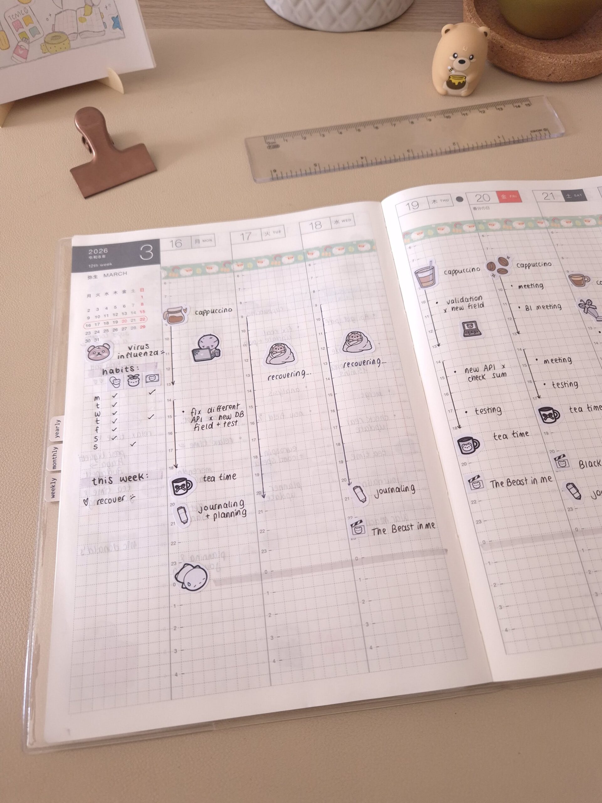 💌 💍 stay inspired all year long: Weekly Layout Inspiration for Digital Design & Planners