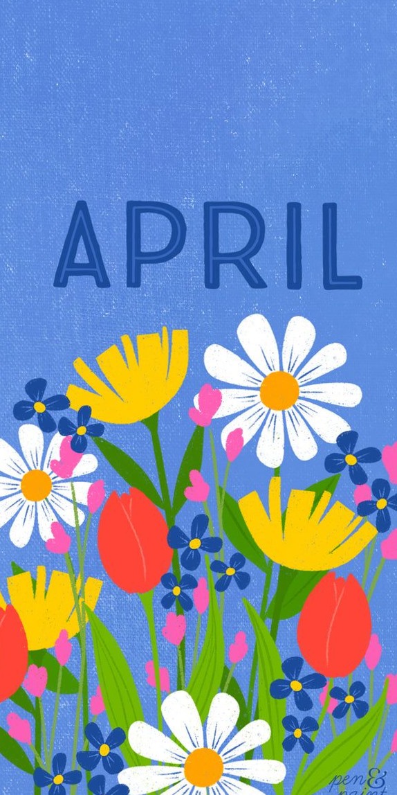 🥂 🌸 stay inspired all year long: April Desktop & Phone Wallpapers — Free Download