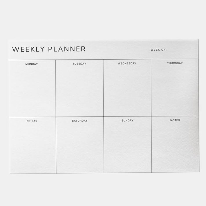 🎨 🪄 stay inspired all year long: Minimalist Weekly Planner PDF | A4 Schedule Template