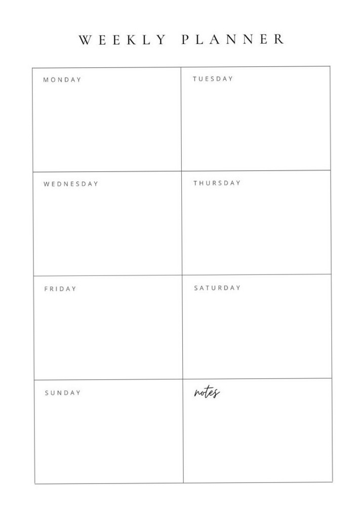 👰 🍰 stay inspired all year long: 35 Free Planner Templates for Creative Planning