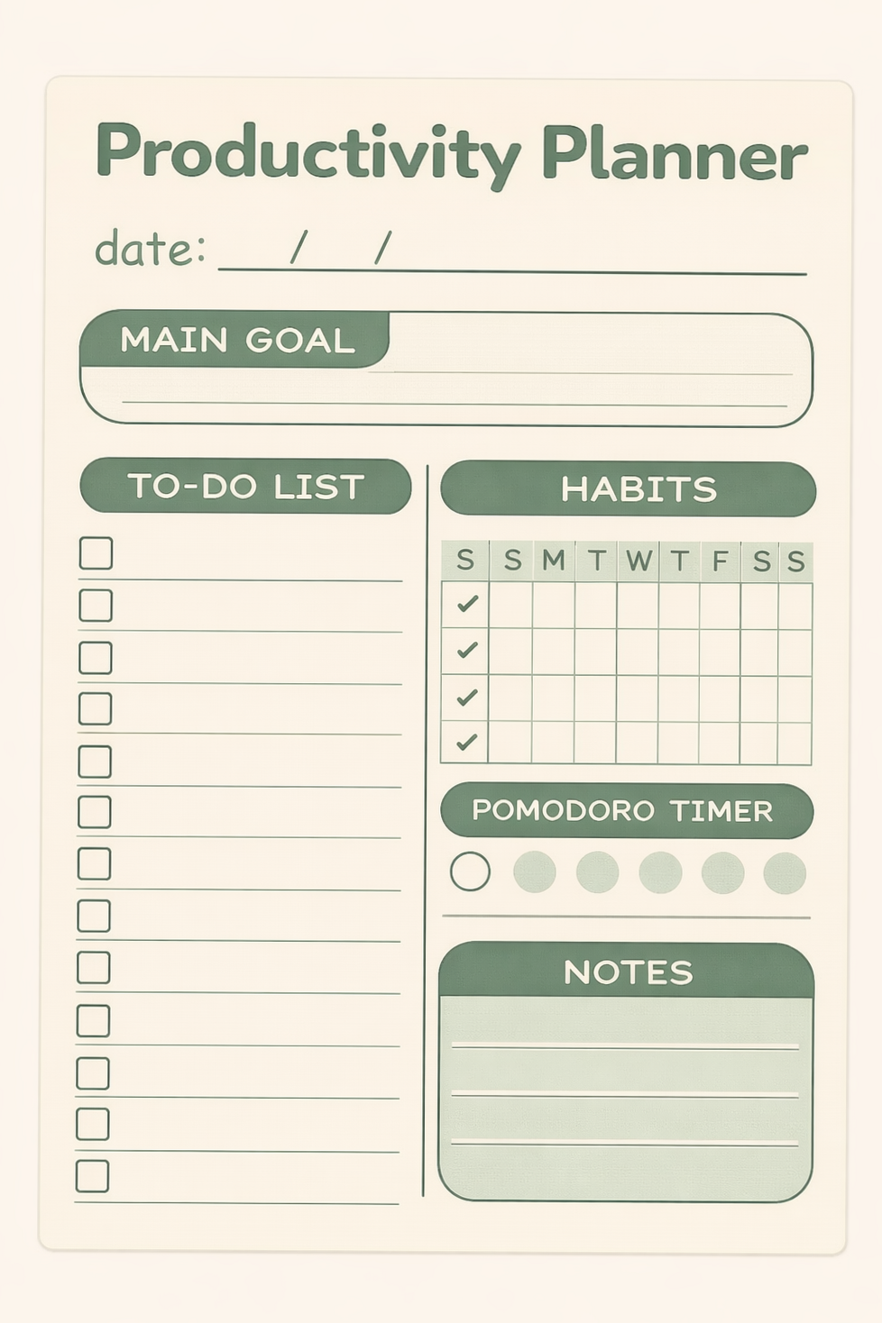 🎨 💎 stay inspired all year long: Plannify Productivity Planner | Digital Design | Creative Assets