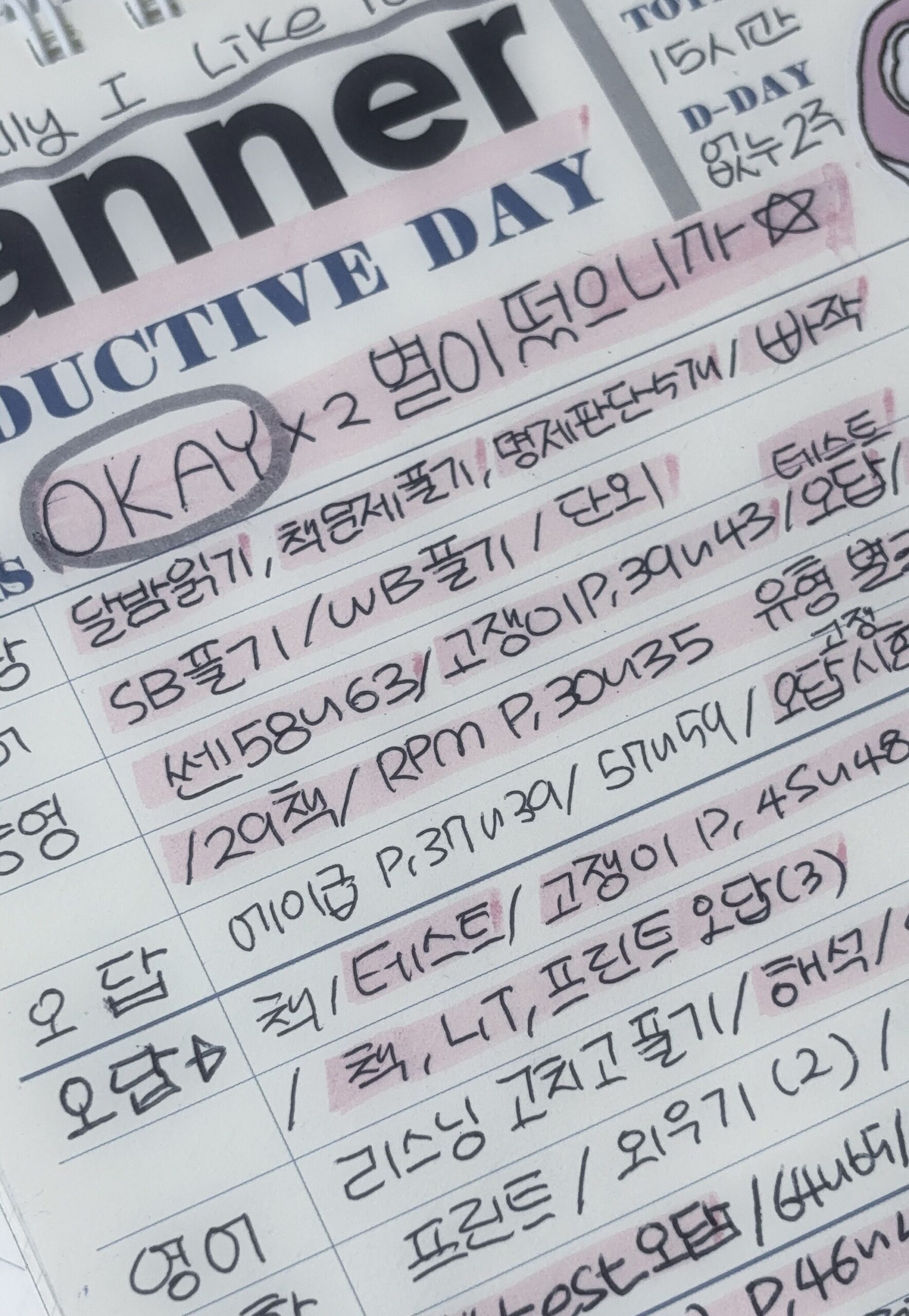 🌸 🌸 stay inspired all year long: Study in Korean | 260119 Design Planner | Girlly Aesthetic