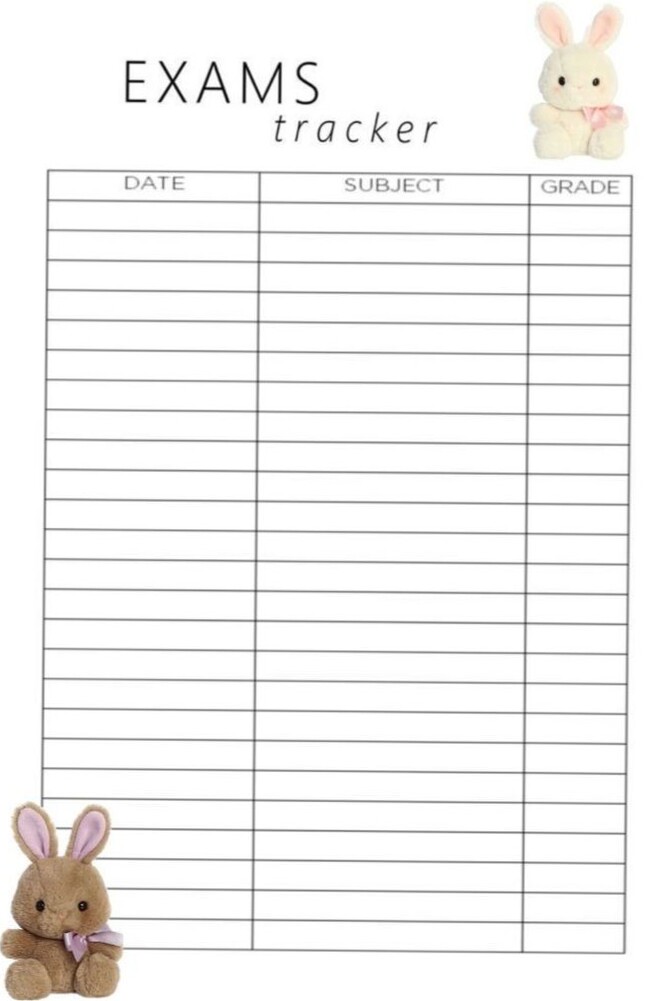 Stay on Track with Your Exams Planner Design — 📁 🖇️ essential planning guide