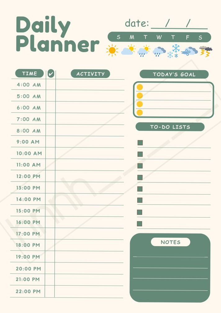 🌸 💍 Stay Organized with Your Daily Planner Design | secret to staying productive