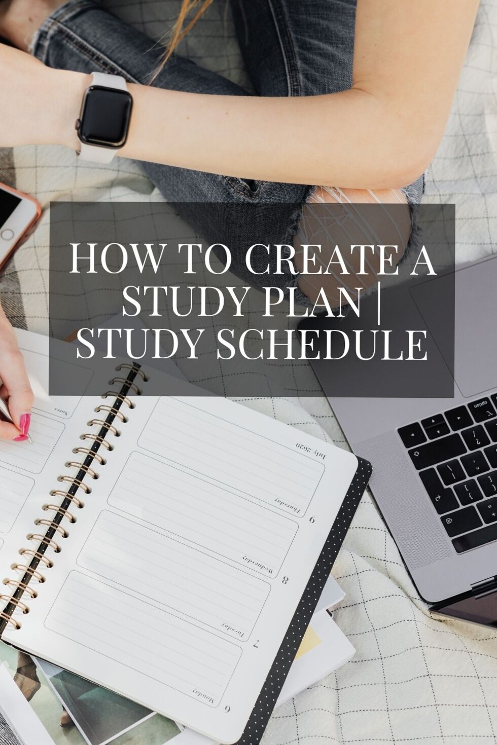 ☁️ 🤍 Study Plan Essentials | Design Your Perfect Schedule | romanticize your routine