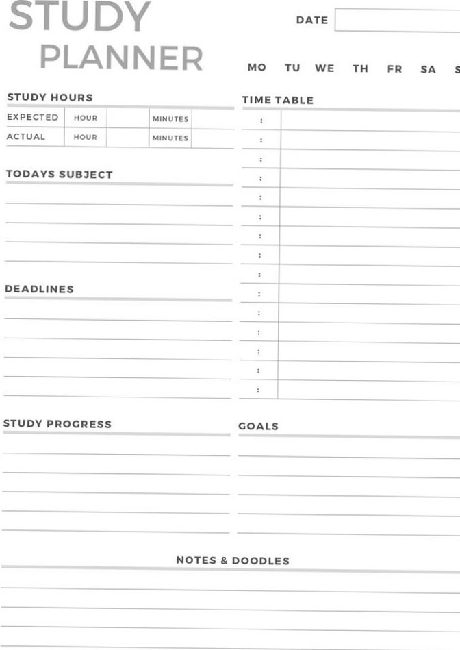 💌 🍰 Study Planner | Digital Design & Creative Assets for Inspiration | dream life manifestation