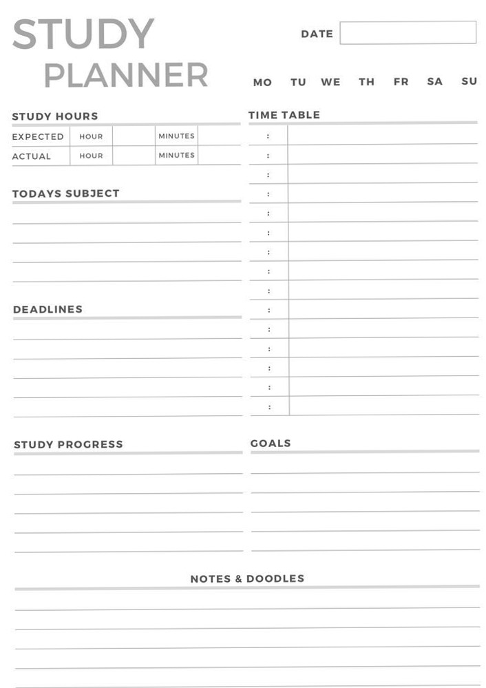 Study Planner for Digital Design & Creative Productivity — ✨ 🌿 secret to staying productive