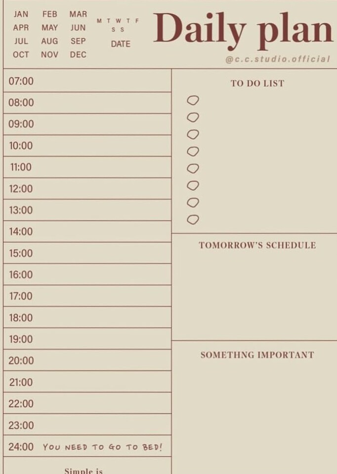 Study Planner Printable & Positive Quotes | 2022 Bitacora Stay Inspired Year-Long — 📅 📌 dream life manifestation