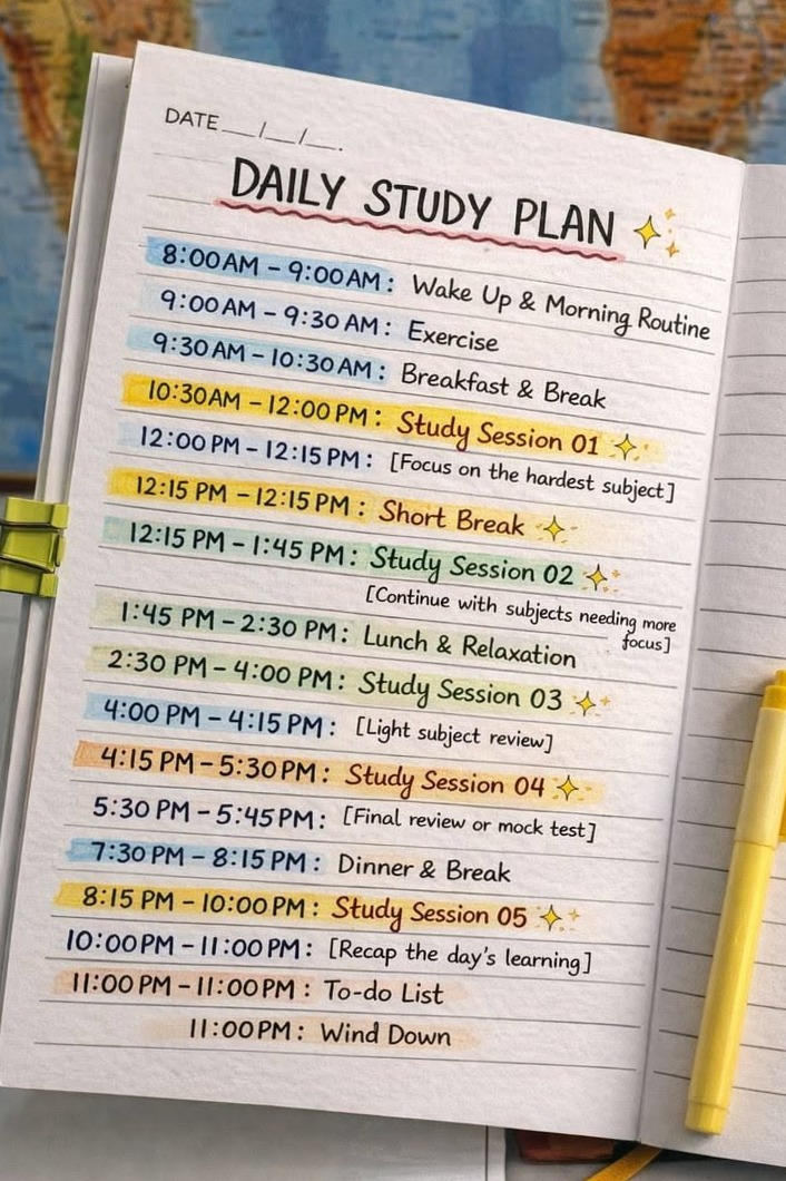 ✨ ☁️ Study Plans for Digital Design & Creative Planners | romanticize your routine