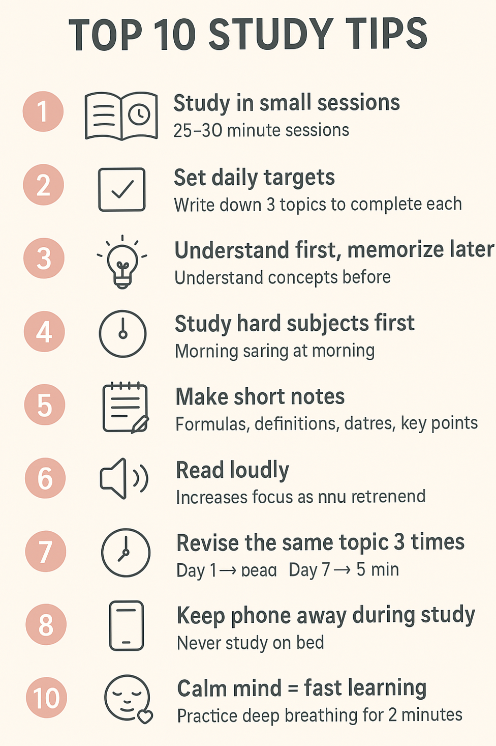 Top 10 Study Tips for Creative Productivity — 📌 📁 romanticize your routine