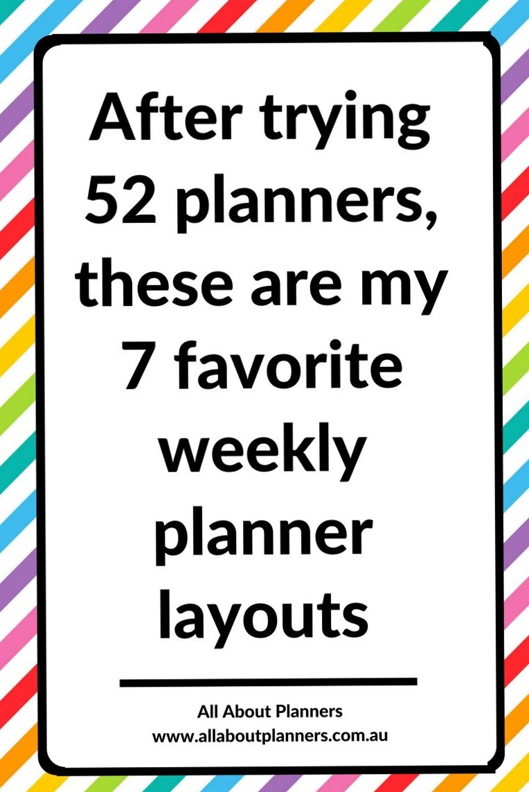 Top 7 Weekly Planners After Testing 52 — 📊 📅 dream life manifestation