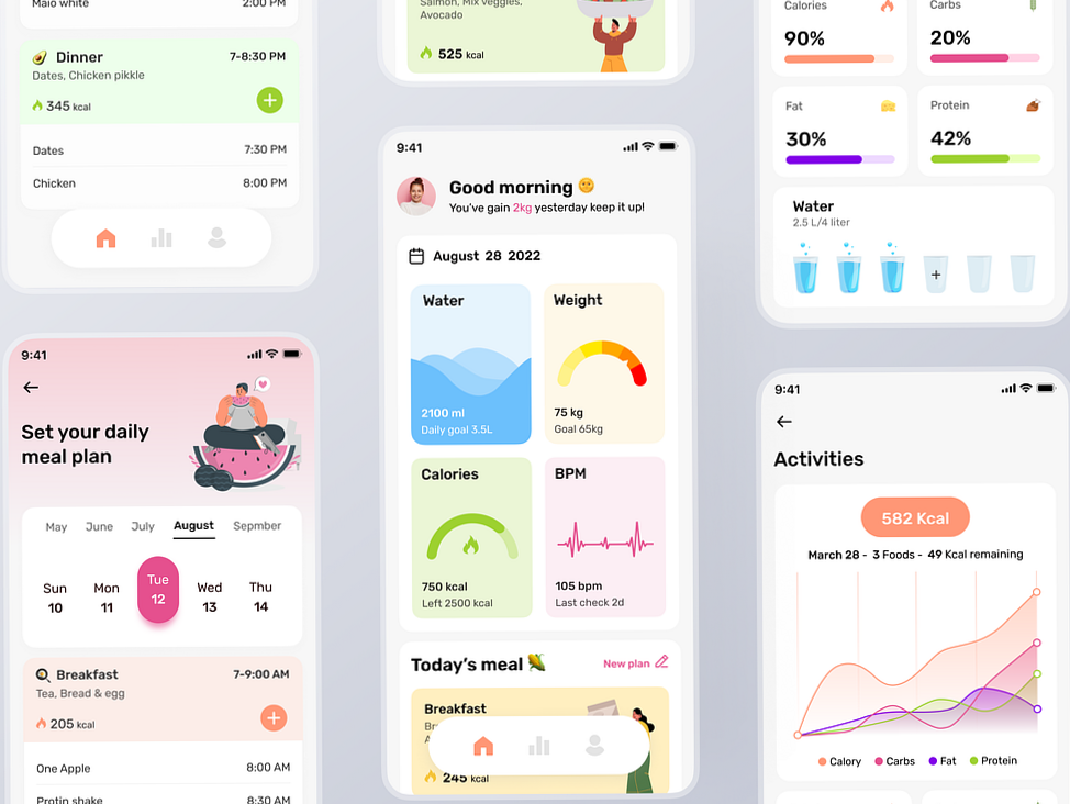 Track Your Eats: Smart Food & Diet App — 📊 📁 stay inspired all year long