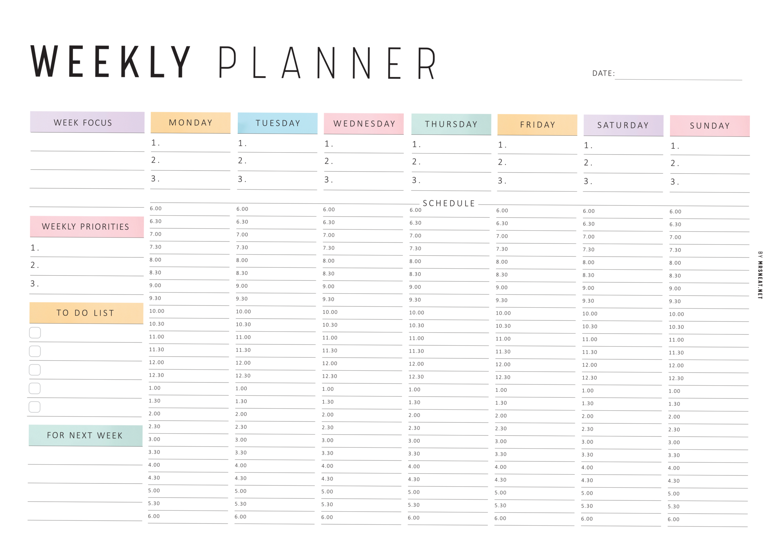 📝 🖇️ Ultimate Free Planner Printables for Digital Design & Creativity | dream life manifestation