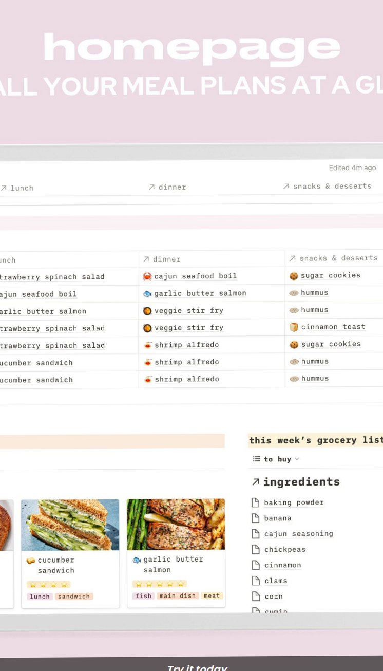 👰 👰 Ultimate Notion Template Planner for Digital Design & Creativity | game-changing digital system