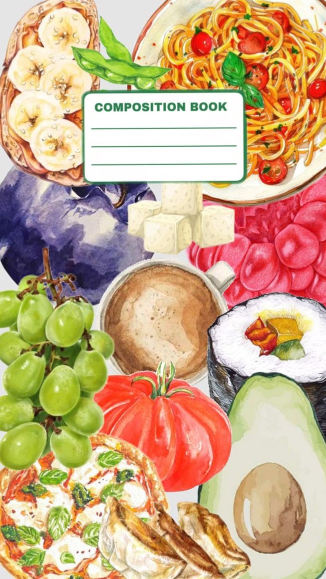 Veggie Notebook | Digital Design & Creative Planners — 🍰 👰 romanticize your routine