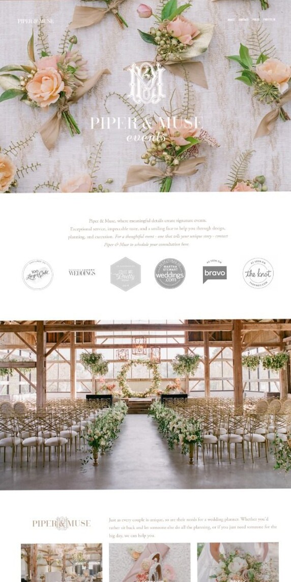 Wedding Planner Websites: 25+ Inspiring Examples 2026 — 📁 📝 romanticize your routine