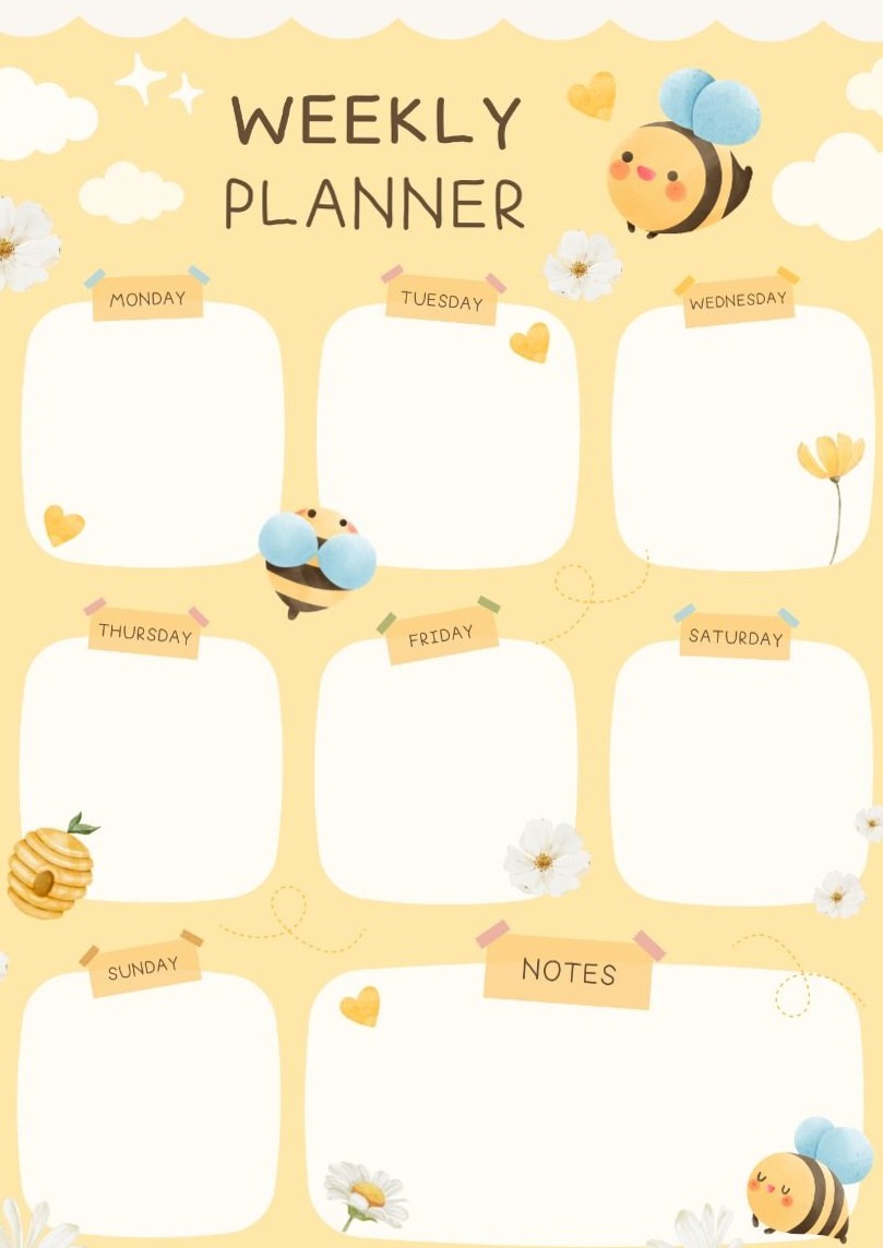 🎀 ✨ Weekly Planner for Digital Design & Creative Productivity | secret to staying productive