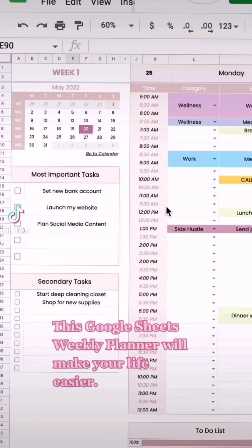 🖌️ 🪄 Weekly Planner Templates for Students & Productivity Gurus | stay inspired all year long