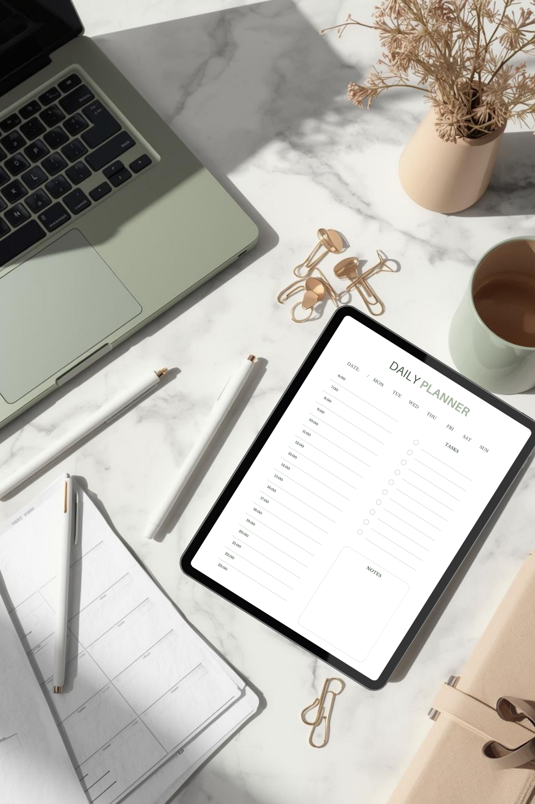 Weekly Reset Planner for Busy Women | Digital Design & Creative Assets — 🌿 ☁️ dream life manifestation